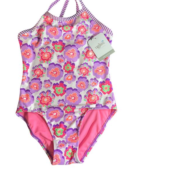 Dolfin Girls Swim Suit Size 16  NWT - Picture 1 of 2